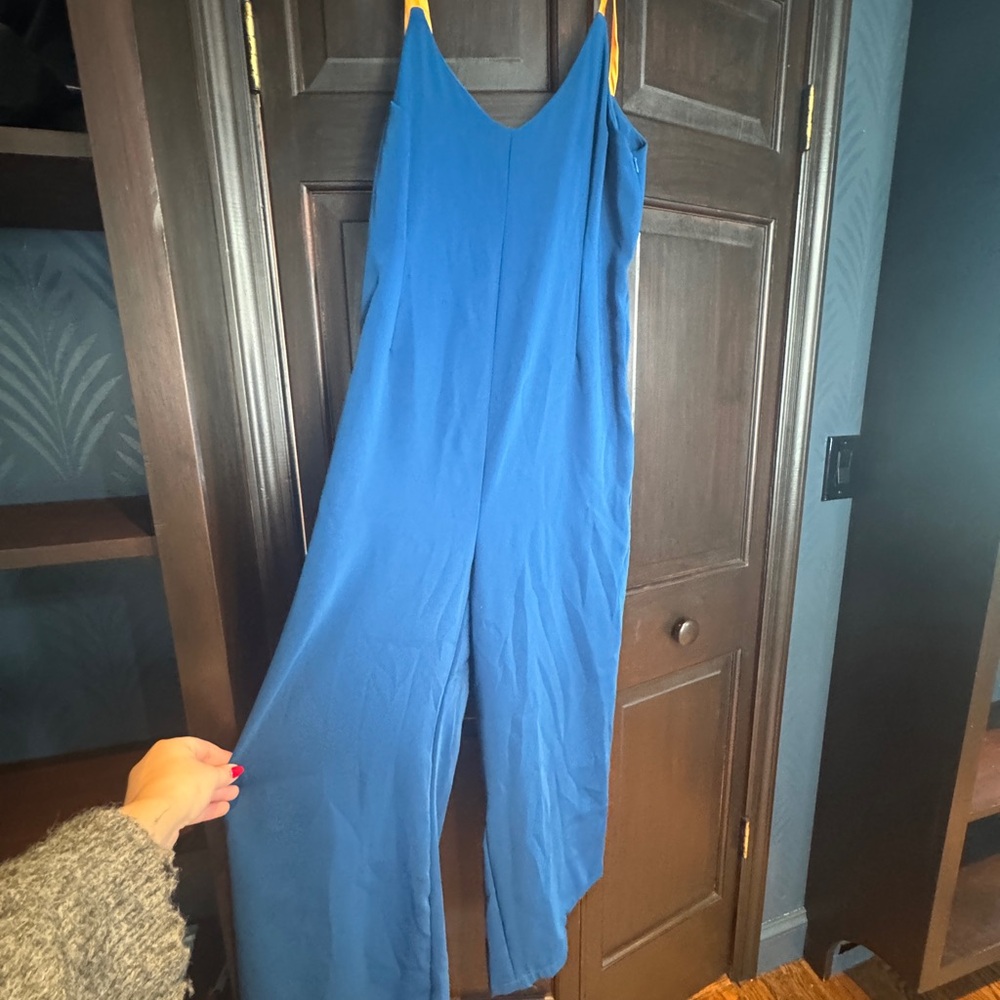Blue Women's Jumpsuit